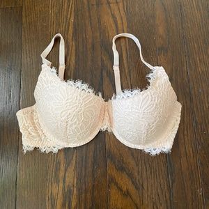 Aerie real obsessed lightly lined lace bra
